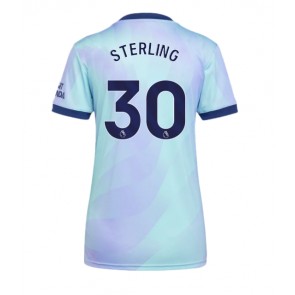 Arsenal Raheem Sterling #30 Dámské Alternativní Dres 2024-25 Krátký Rukáv